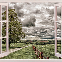 Buy canvas prints of Window to the Weather by Iain Merchant