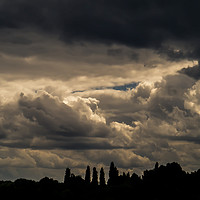 Buy canvas prints of Cloudscape Warning by Iain Merchant