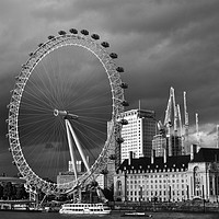Buy canvas prints of London Eye by Joshua Miranda
