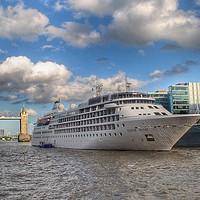 Buy canvas prints of Silver Wind Cruise in London  by Joshua Miranda
