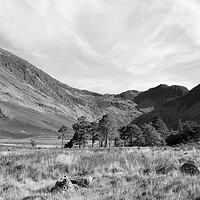 Buy canvas prints of Lake District Hills by Kevin White