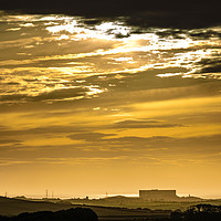 Buy canvas prints of Anglesey Sunset - Wylfa  Nuclear Power Station  by Jason Jones