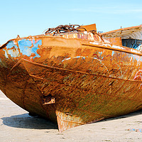 Buy canvas prints of Beached. by Simon J Beer