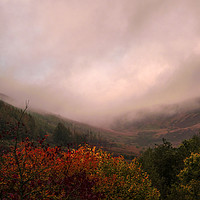 Buy canvas prints of Autumn in the Valleys by Emma Woodhouse