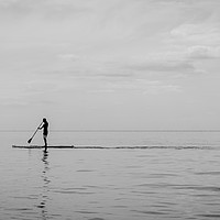 Buy canvas prints of stand up paddle boarding by james dorrington