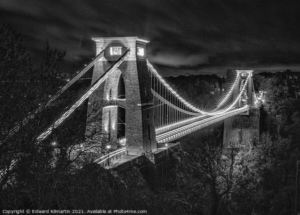 Clifton Suspension Bridge Picture Board by Edward Kilmartin