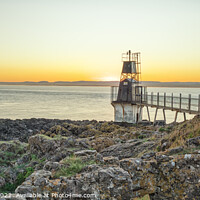Buy canvas prints of Battery Point Lighthouse by Edward Kilmartin
