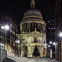 Buy canvas prints of ST PAULS CATHEDRAL by Edward Kilmartin