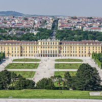 Buy canvas prints of Schönbrunn Palace by Edward Kilmartin