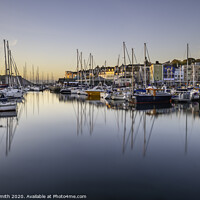Buy canvas prints of Plymouth Harbour Sunrise by Sarah Smith