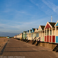 Buy canvas prints of Southwold Beach Huts  by Sarah Smith