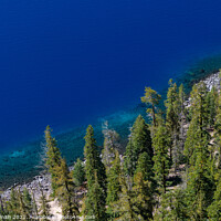 Buy canvas prints of The Edge of Crater Lake by Sarah Smith