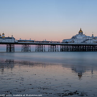 Buy canvas prints of Eastbourne Pier After Sunset by Sarah Smith