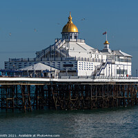 Buy canvas prints of Eastbourne Pier Theatre  by Sarah Smith