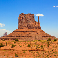 Buy canvas prints of West Mitten Butte Monument Valley by Sarah Smith