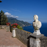 Buy canvas prints of Villa Cimbrone View  by Sarah Smith