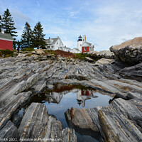 Buy canvas prints of Pemaquid Point Lighthouse by Sarah Smith