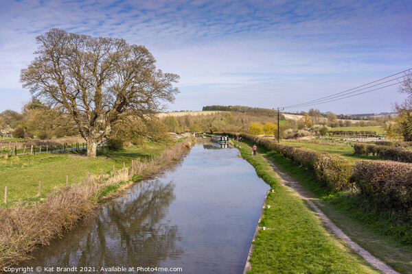 Kennet and Avon Canal Picture Board by KB Photo