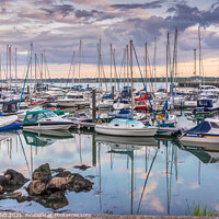 Buy canvas prints of Southampton Town Quay Marina by KB Photo
