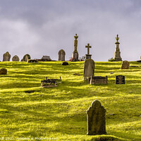 Buy canvas prints of Pant Cemetery, Merthyr Tydfil, Wales by KB Photo