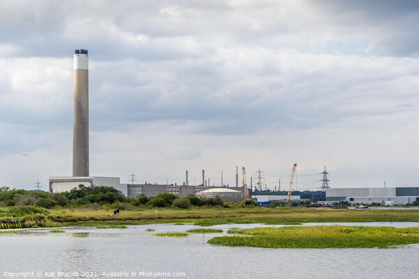 Fawley Power station, Southampton Picture Board by KB Photo