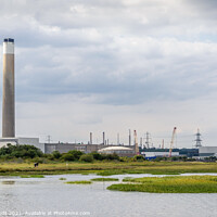 Buy canvas prints of Fawley Power station, Southampton by KB Photo