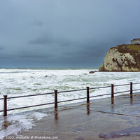 Buy canvas prints of Freshwater Bay, Isle of Wight by KB Photo