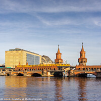 Buy canvas prints of Oberbaum Bridge a& River Spree in Berlin, Germany by KB Photo