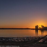 Buy canvas prints of Southampton Water at Sunset by KB Photo