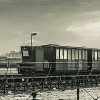Buy canvas prints of Hythe Pier Railway Train, UK by KB Photo