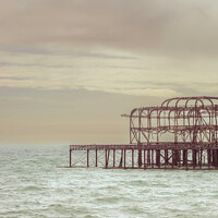 Buy canvas prints of Brighton, West Pier by KB Photo