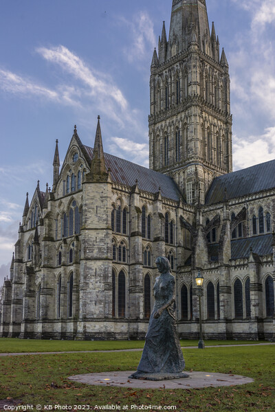 Salisbury Cathedral Wiltshire Picture Board by KB Photo