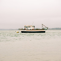 Buy canvas prints of Fishing trawler in the Solent by KB Photo