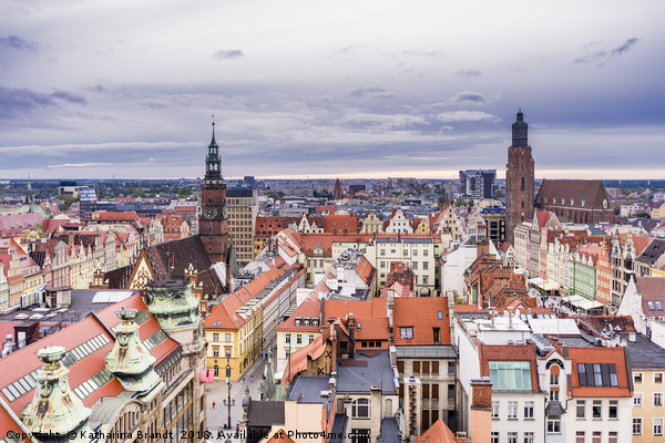 Wroclaw cityscape, Poland Picture Board by KB Photo
