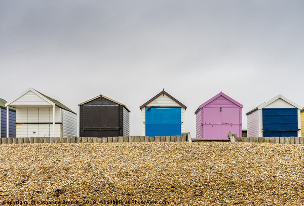 Beach huts along Calshot  Picture Board by KB Photo