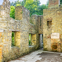 Buy canvas prints of The abandond village of Tyneham in Dorset by KB Photo