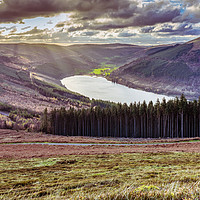 Buy canvas prints of Talybont Reseroir, South Wales by KB Photo