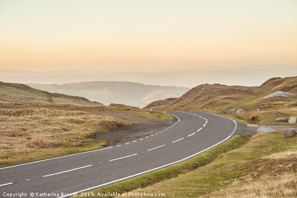 Lonesome Road in the Brecon Beacons Picture Board by KB Photo