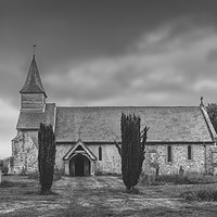 Buy canvas prints of Church of St Peter ad Vincula, Hampshire, England by KB Photo