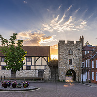 Buy canvas prints of Southampton Old Town Walls by KB Photo