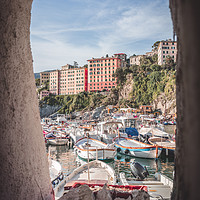 Buy canvas prints of Camogli Harbour by KB Photo