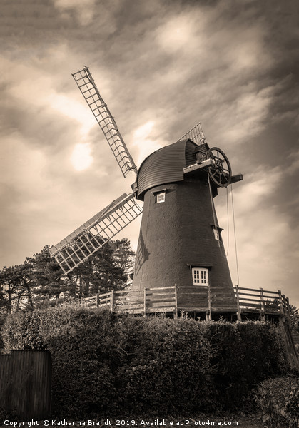 Bursledon Windmill in Hampshire, UK Picture Board by KB Photo