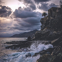 Buy canvas prints of Evening Sky over Liguria by KB Photo