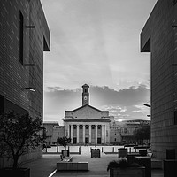 Buy canvas prints of Southampton City Centre in Monochrome by KB Photo