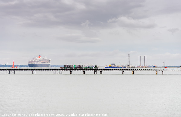 Hythe Pier, Port of Southampton  Picture Board by KB Photo