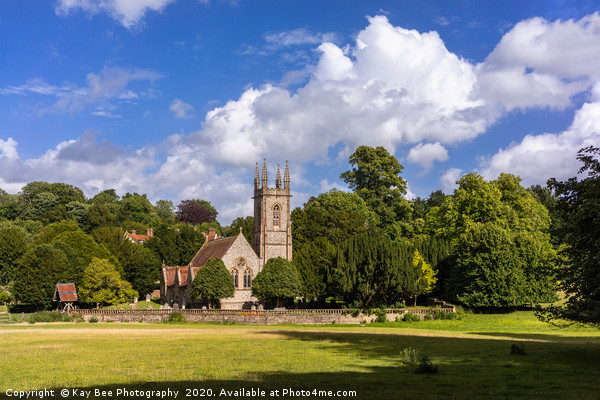 St Nicholas Church in Chawton, Hampshire Picture Board by KB Photo