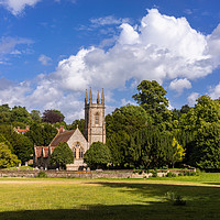 Buy canvas prints of St Nicholas Church in Chawton, Hampshire by KB Photo