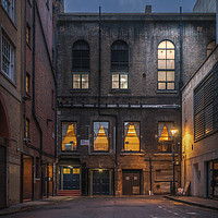 Buy canvas prints of Empty street in London Soho by KB Photo