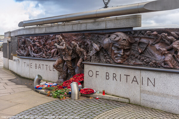 Battle of Britain Monument in London, UK Picture Board by KB Photo