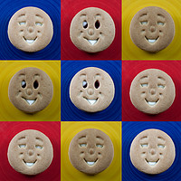 Buy canvas prints of Happy faces by Stuart Pearce